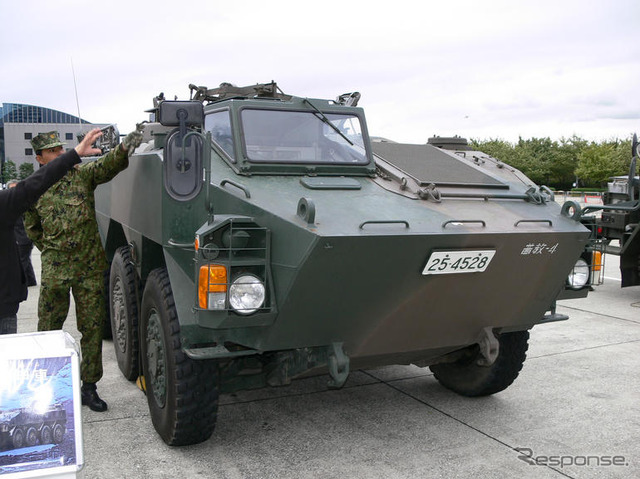 自衛隊の特殊車両、運転できるのは選りすぐりの隊員…RISCON