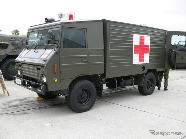 自衛隊の特殊車両、運転できるのは選りすぐりの隊員…RISCON