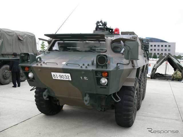 自衛隊の特殊車両、運転できるのは選りすぐりの隊員…RISCON