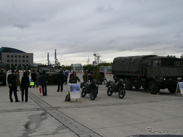 自衛隊の特殊車両、運転できるのは選りすぐりの隊員…RISCON
