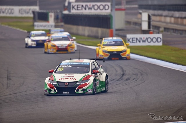 WTCCに参戦するシビック タイプR(ホンダ)