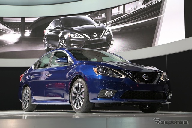 日産セントラ の2016年モデル(ロサンゼルスモーターショー15)