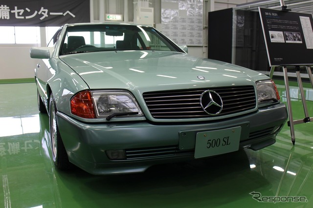 メルセデス・ベンツ日本「ヤング・クラシックリフレッシュ プログラム」を開始(写真は豊橋の新車整備センター)