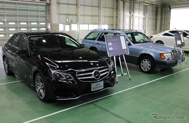 メルセデス・ベンツ日本「ヤング・クラシックリフレッシュ プログラム」を開始(写真は豊橋の新車整備センター)