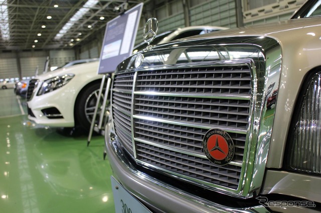 メルセデス・ベンツ日本「ヤング・クラシックリフレッシュ プログラム」を開始(写真は豊橋の新車整備センター)