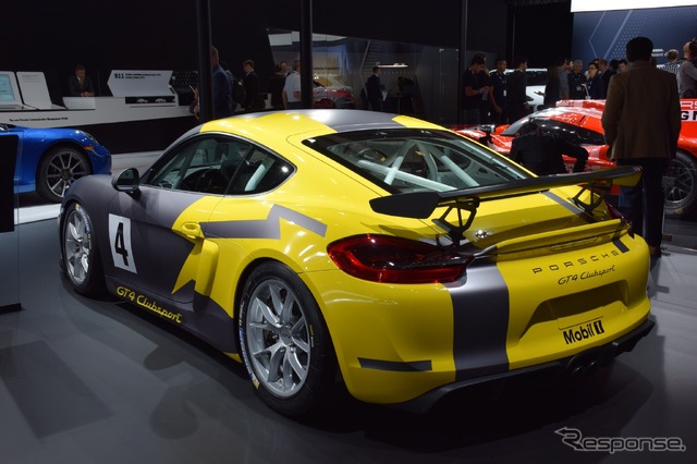 ポルシェ ケイマン GT4 クラブスポーツ(ロサンゼルスモーターショー15)