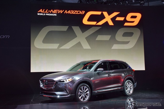 マツダ CX-9 新型(ロサンゼルスモーターショー15)