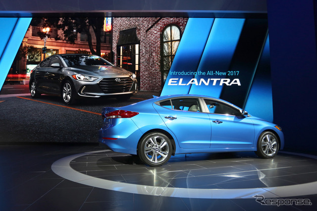 ヒュンダイ エラントラ 新型（ロサンゼルスモーターショー15）