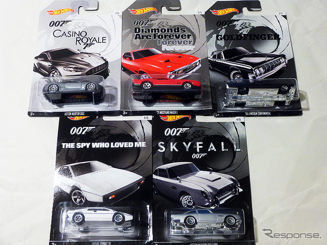ホットウィール 007ボンドカー・ミニカーコレクション