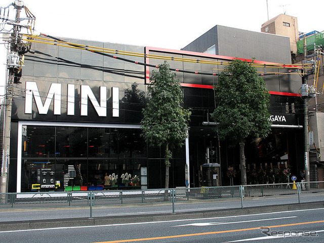 MINI ショールームを一新…新CI 導入