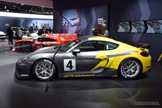 ポルシェ ケイマンGT4 クラブスポーツ(ロサンゼルスモーターショー15)