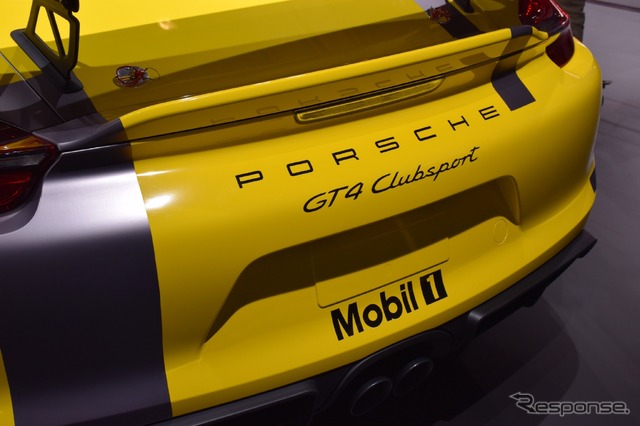 ポルシェ ケイマンGT4 クラブスポーツ(ロサンゼルスモーターショー15)