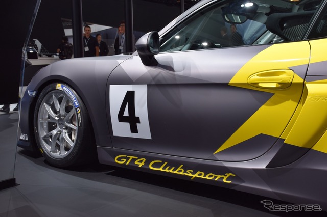 ポルシェ ケイマンGT4 クラブスポーツ(ロサンゼルスモーターショー15)