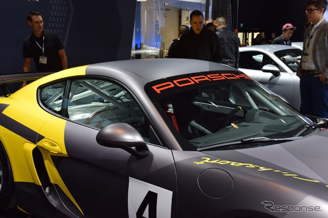 ポルシェ ケイマンGT4 クラブスポーツ(ロサンゼルスモーターショー15)