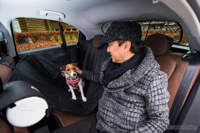 フィアット 500X で愛犬と過ごす、冬の軽井沢リゾート