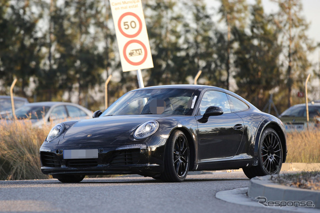 ポルシェ 911 スクープ写真