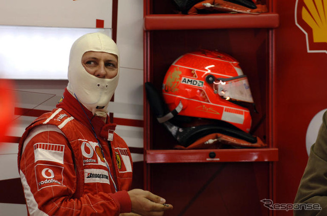【シューマッハ写真蔵】ブラジルGP…250戦でF1生活に幕