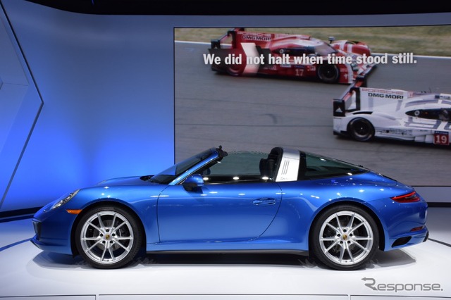 ポルシェ 911 タルガ4(ロサンゼルスモーターショー15)