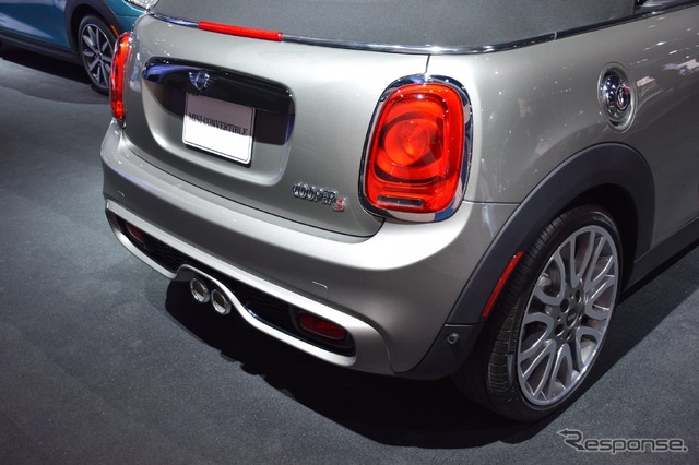 MINI クーパーS コンバーチブル(ロサンゼルスモーターショー15)