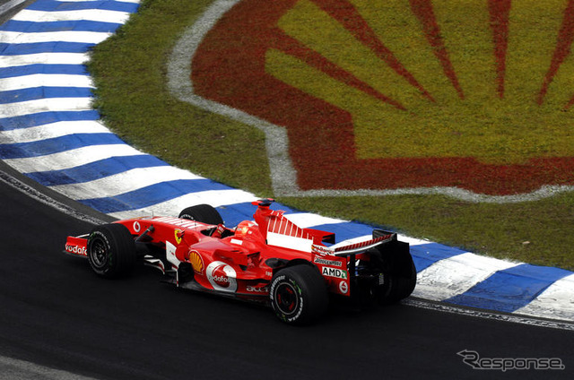 【シューマッハ写真蔵】ブラジルGP…250戦でF1生活に幕
