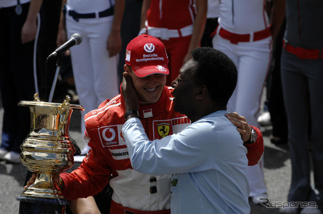 【シューマッハ写真蔵】ブラジルGP…250戦でF1生活に幕