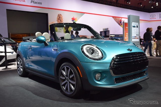 MINI クーパー コンバーチブル(ロサンゼルスモーターショー15)
