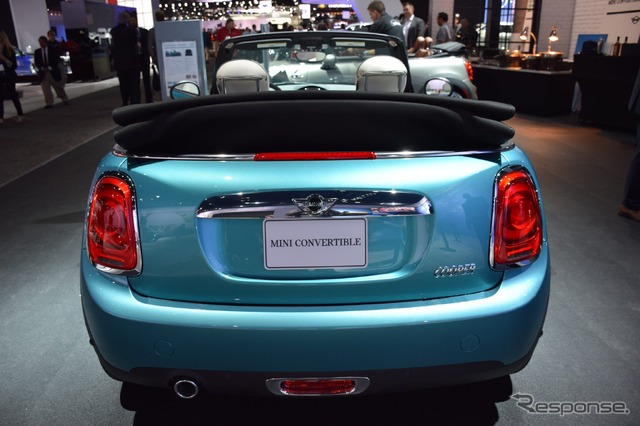 MINI クーパー コンバーチブル(ロサンゼルスモーターショー15)