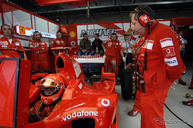 【シューマッハ写真蔵】ブラジルGP…250戦でF1生活に幕