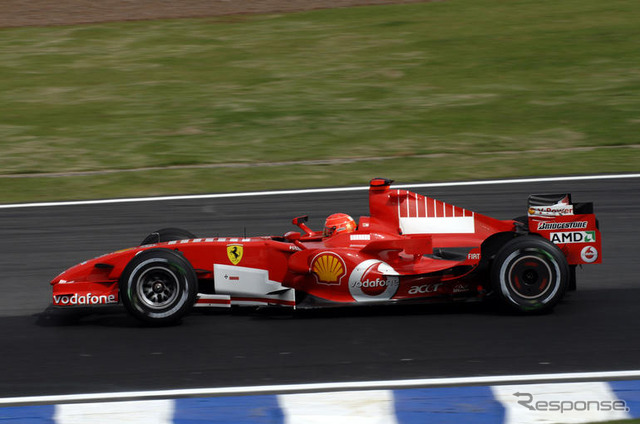 【シューマッハ写真蔵】ブラジルGP…250戦でF1生活に幕