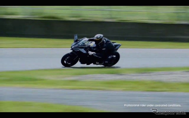 映文連アワード2015において、経済産業大臣賞を受賞した Kawasaki Ninja H2 ティザー動画。