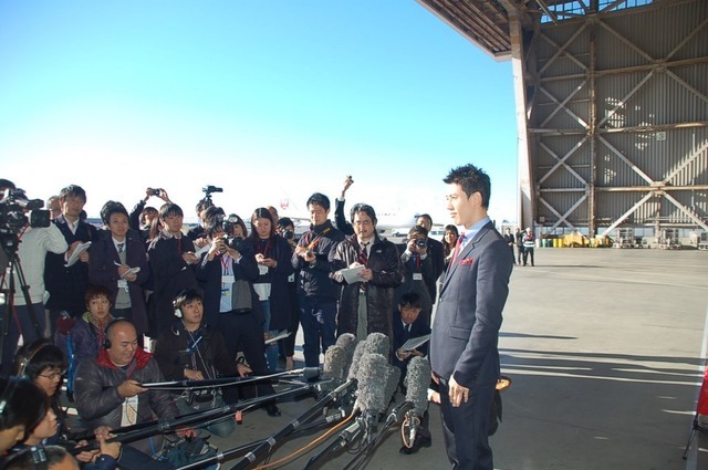 錦織圭、JALとパートナー契約…「新CMも楽しみにしてほしい」JAL植木社長