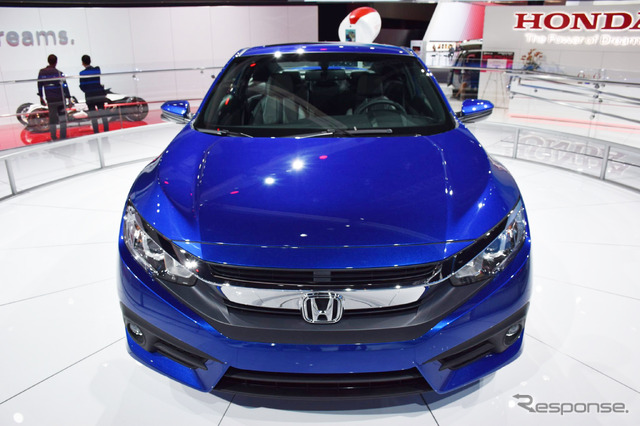 ホンダ シビック クーペ 新型(ロサンゼルスモーターショー15)