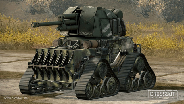 カーコンバットMMO『Crossout』バトルテストに参加ー終末感バリバリの戦闘と改造!