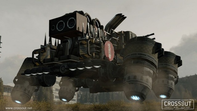 カーコンバットMMO『Crossout』バトルテストに参加ー終末感バリバリの戦闘と改造!