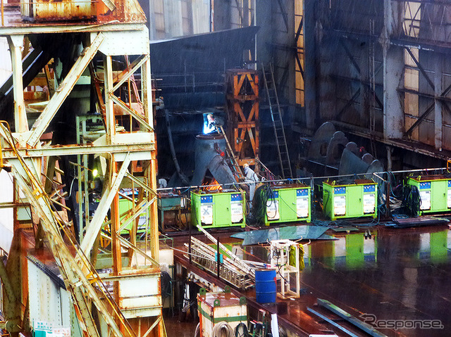 佐世保重工業佐世保造船所(SSK)や赤レンガ兵器庫跡をめぐる「SASEBOクルーズバス『海風』」