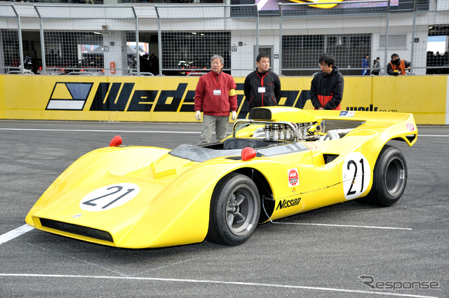 ニッサン・ニスモの歴代マシンによる走行イベント「Nissan Motorsports Heritage Run」(ニスモフェスティバル2015)