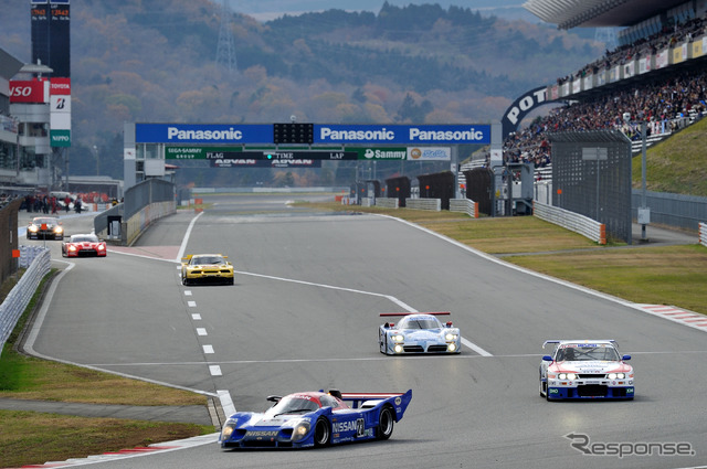 ニッサン・ニスモの歴代マシンによる走行イベント「Nissan Motorsports Heritage Run」(ニスモフェスティバル2015)
