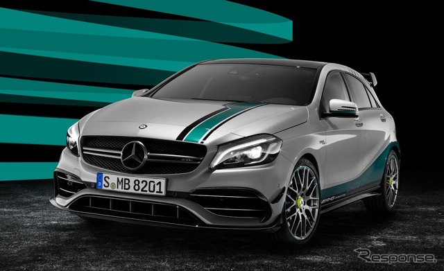 メルセデス AMG A45 にF1タイトル記念車…モチーフはF1マシン