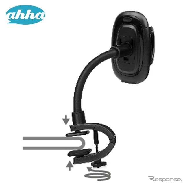 ahha Car Dashboard Holder CLIP-ON BEND MOUNT