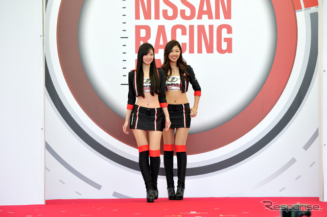 レースクイーンステージ