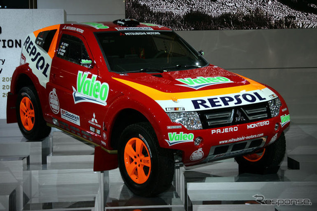 新型 パジェロ エボリューション、実戦に出場