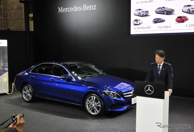 メルセデスベンツ C350e アバンギャルド(大阪モーターショー15)