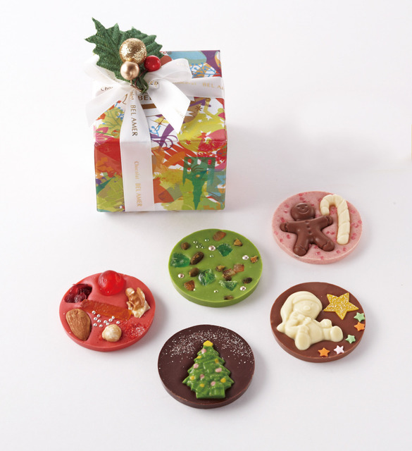 ベル アメールのパレショコラ・クリスマスバージョン(5個入り/1,600円)