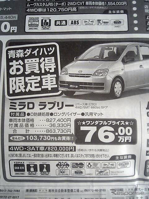 【新車値引き情報】夢のカーナビとマフィン