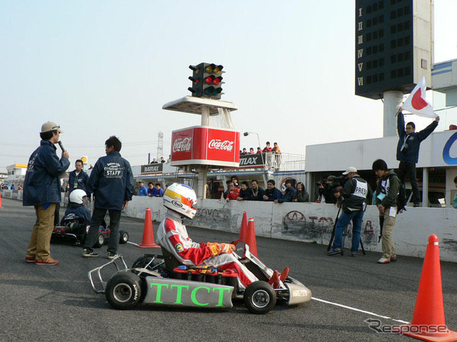 【日本EVフェスティバル】電気カートのジムカーナ