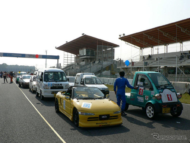【日本EVフェスティバル】手作りEV、1時間耐久レース