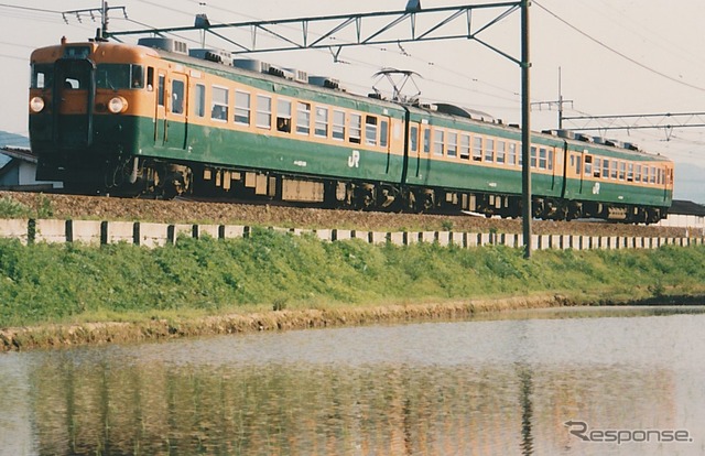 JR東日本時代の165系(1995年)。