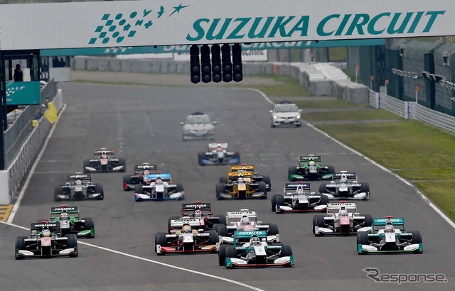 2016年もSFは鈴鹿で開幕する(写真は2015年開幕戦)。