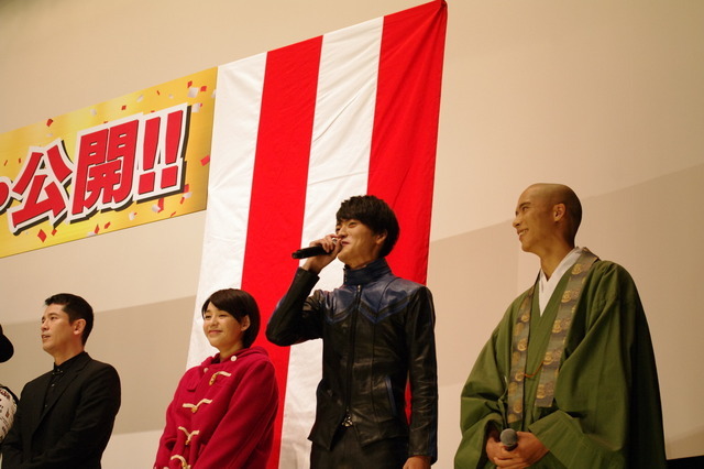 「ゴースト&ドライブ 超MOVIE大戦ジェネシス」初日舞台挨拶 キャスト陣が10年前を回想