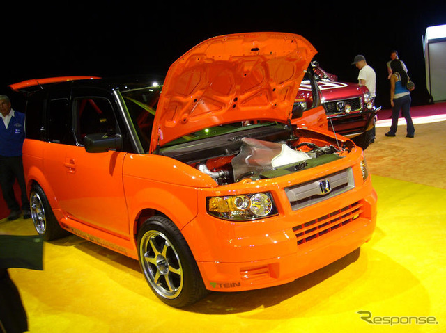 【SEMA06】エレメント をFRに改造してドリフト